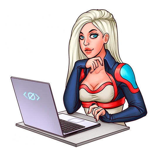 Go to Utopia P2P Discord sticker