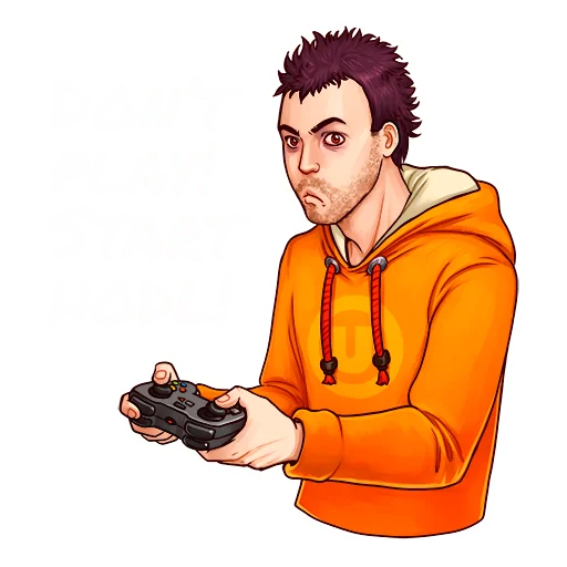 Start Hodl Discord sticker