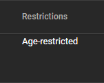 age resticted Discord sticker