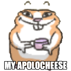 my apolocheese