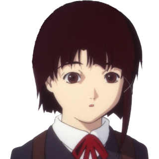 Lain Confused Discord sticker