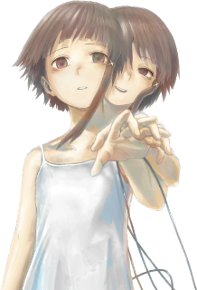 Lain Split Personality Discord sticker