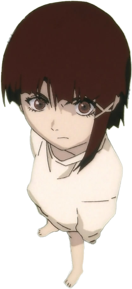 Lain Angry Discord sticker