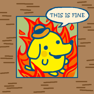 Pochitchi is fine Discord sticker
