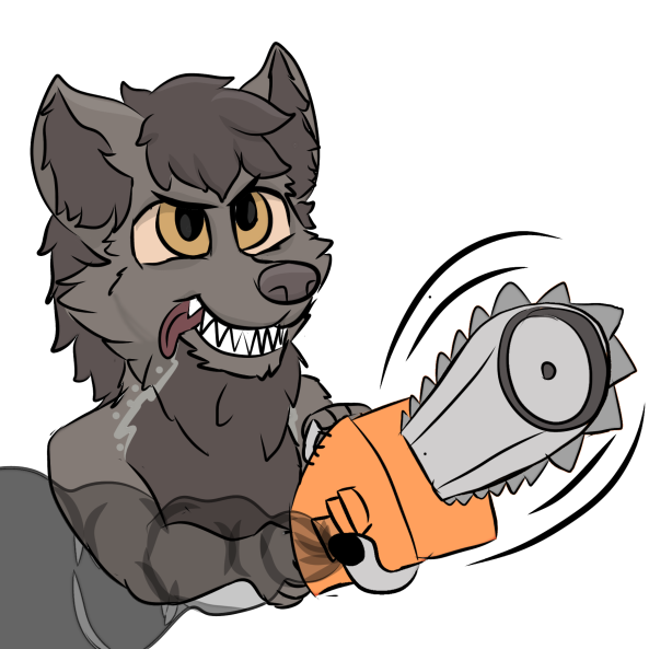 Kakkers chainsaw Discord sticker