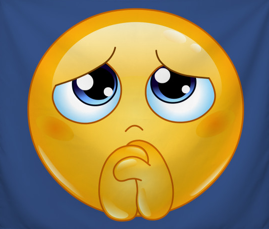 Begging Discord sticker
