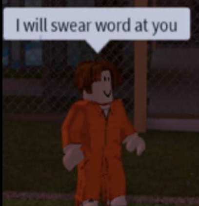 i will swear word at you
