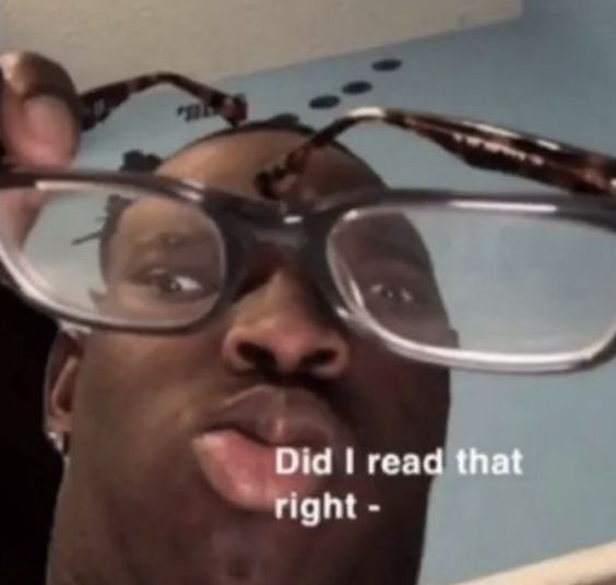 did i read that right?