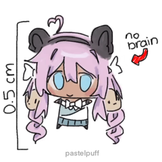 Nii No Brain Dancy Discord sticker