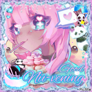 Good Nii-vening Discord sticker