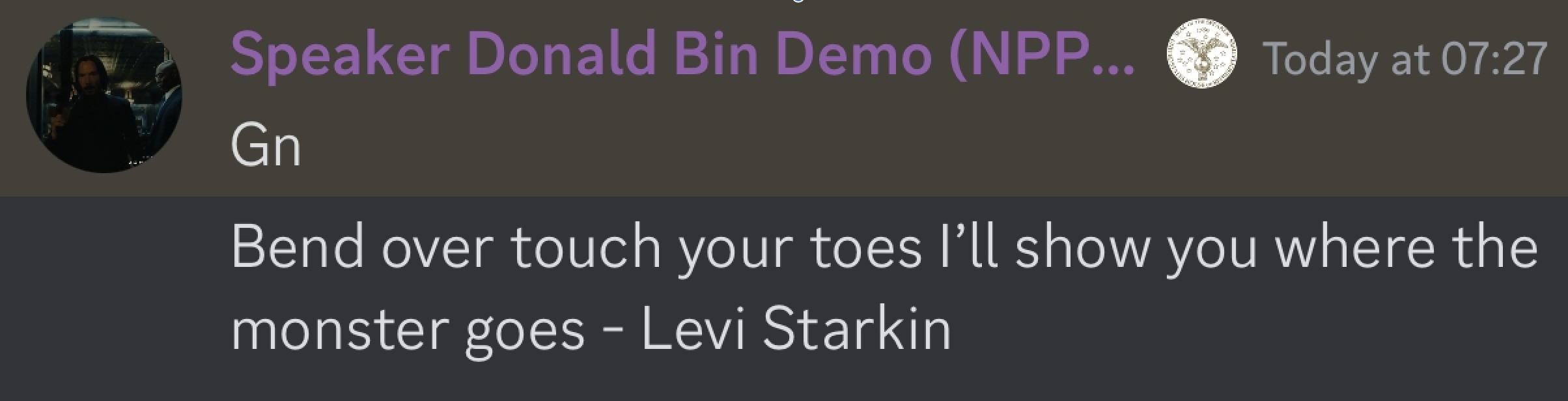 Starkin Discord sticker