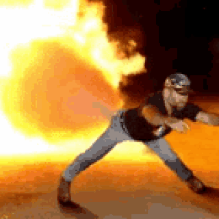 Fire Fart Discord sticker