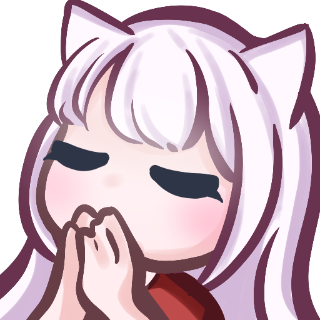 Nyaru Pray Discord sticker