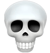 Skull Discord sticker