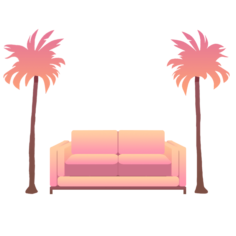 Coachella Couch Discord sticker