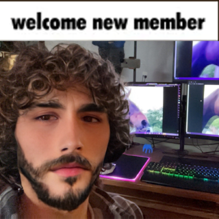 Welcome New Member Discord sticker