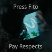 Press F to Pay Respects Discord sticker