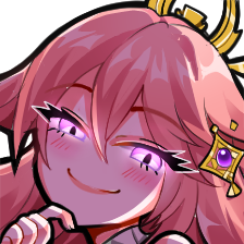 Yae Smug Evil (Celestia NF2U) Discord sticker