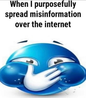 Misinformation Discord sticker