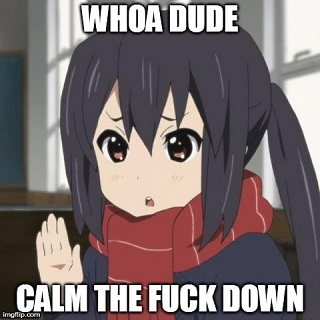 Calm Down Discord sticker