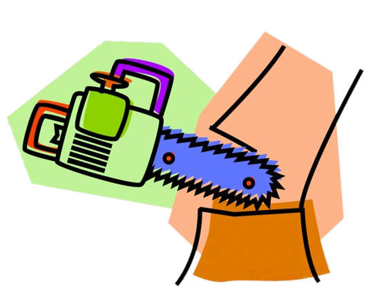 TreeChainsaw Discord sticker