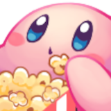 Kirby Popcorn Discord sticker