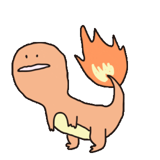 charmander fire Discord sticker
