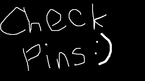 check pins Discord sticker