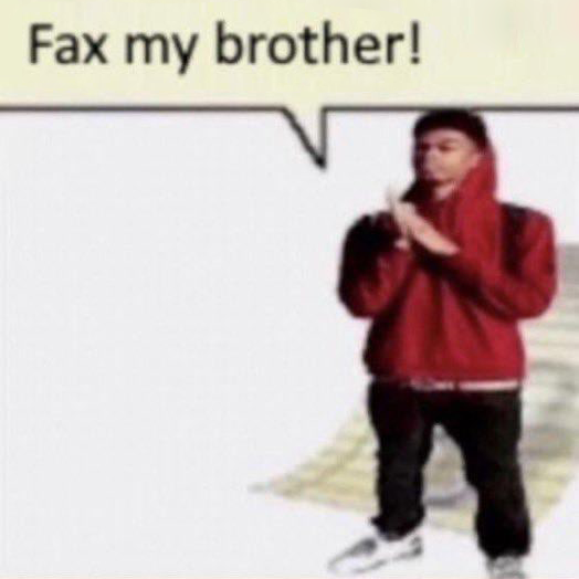 FAX Discord sticker