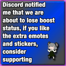 kmm boost status Discord sticker