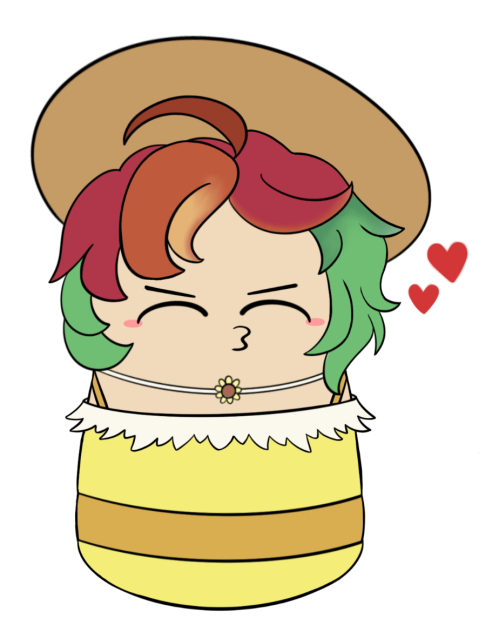 eli bean kiss Discord sticker