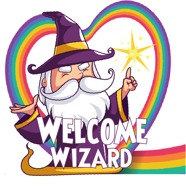 Welcome Pride Discord sticker