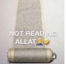Not Reading Allat Discord sticker