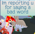 Reported for Bad Word Discord sticker