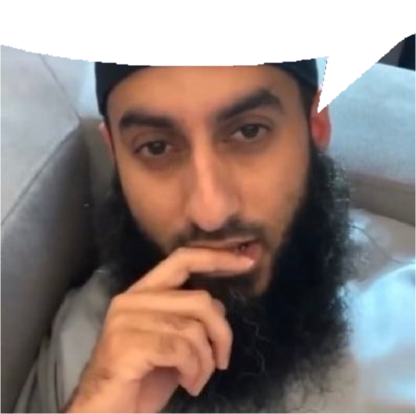 down bad man Discord sticker