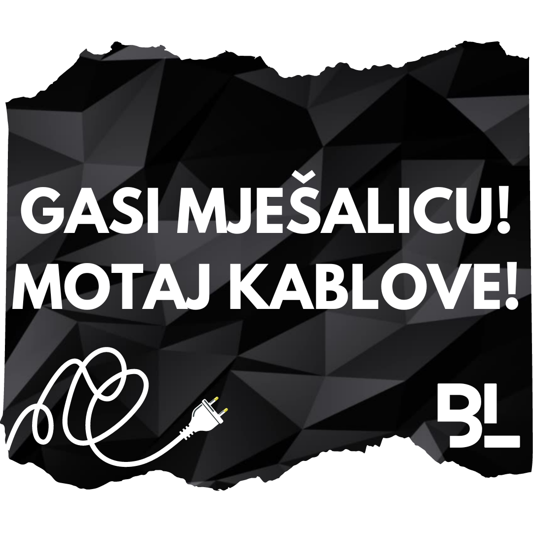 gasi mješalicu motaj kablove Discord sticker