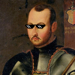 Chad St. Ignatius of Loyola Discord sticker