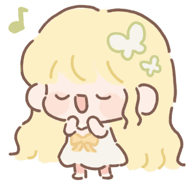 luna singing Discord sticker