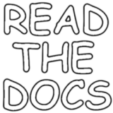read the docs Discord sticker