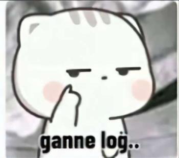 ganne log Discord sticker