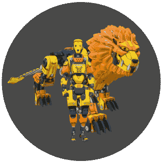 Travis and Lion Salute Discord sticker