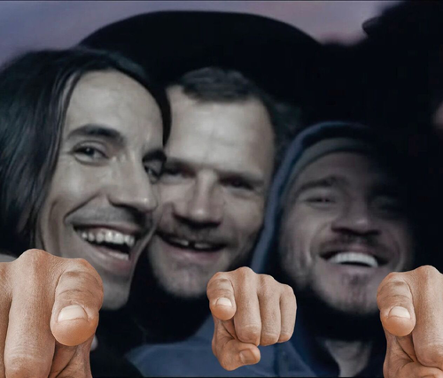 rhcp makes fun of you