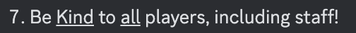 Rule 7 Discord sticker