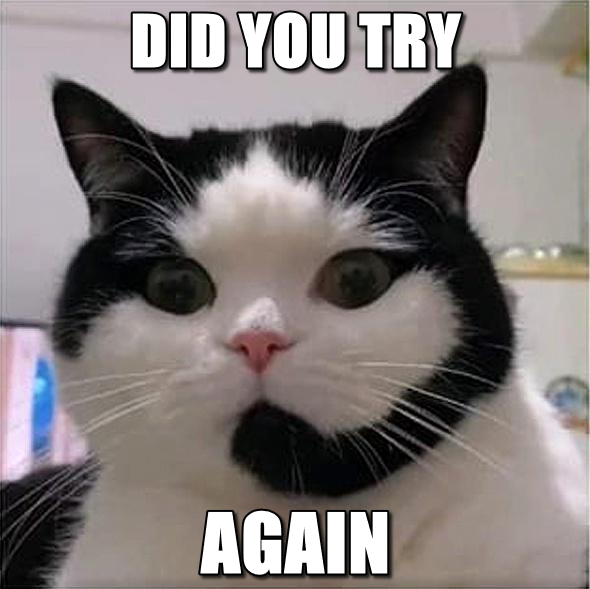 Did you try again? Discord sticker
