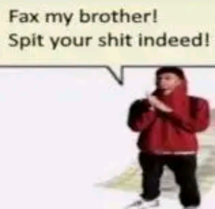 fax my brotha Discord sticker
