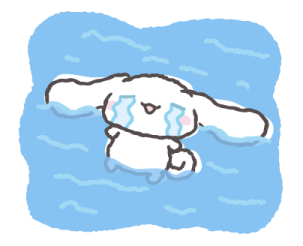 Cinnamoroll Cry Sob Discord sticker