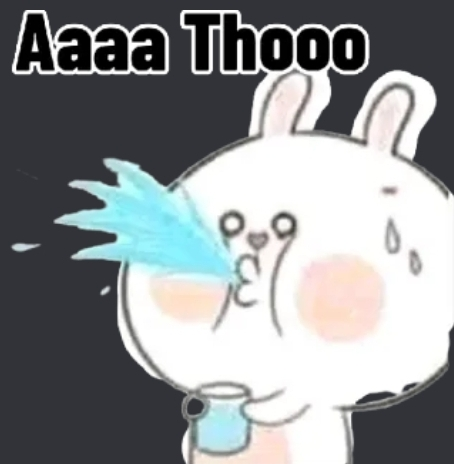 Aaa thoo Discord sticker