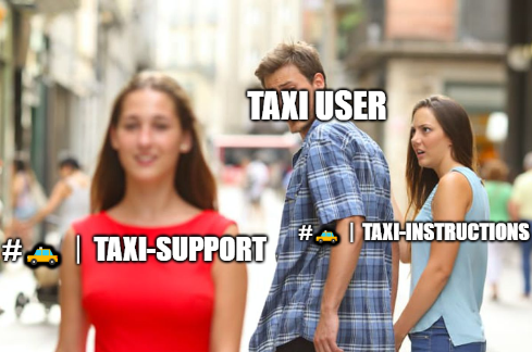 taxi users fr Discord sticker