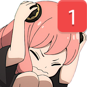 Anya Ping Discord sticker