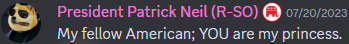 YOU are my princess Discord sticker